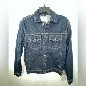 Mutual Weave Mens Denim Jacket Size S
